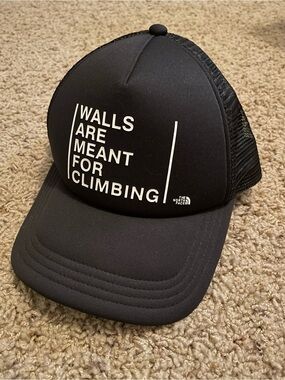 The North Face “Walls Are Meant For Climbing” trucker hat